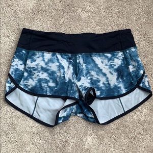 Lululemon speed shorts 2”, 4 way stretch